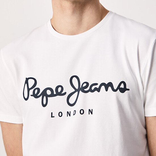 Pepe Jeans Ανδρική κοντομάνικη μπλούζα Original Stretch N Logo T-Shirt
